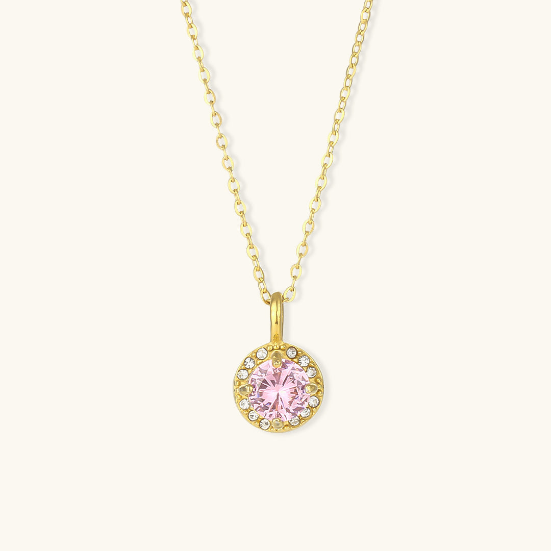 Serena Glow - Collier en imitation de diamant