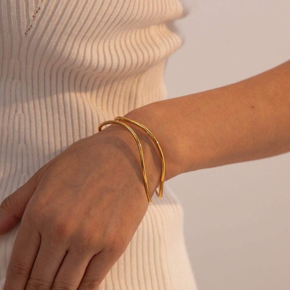 Sierra Gold Cuff Bracelet