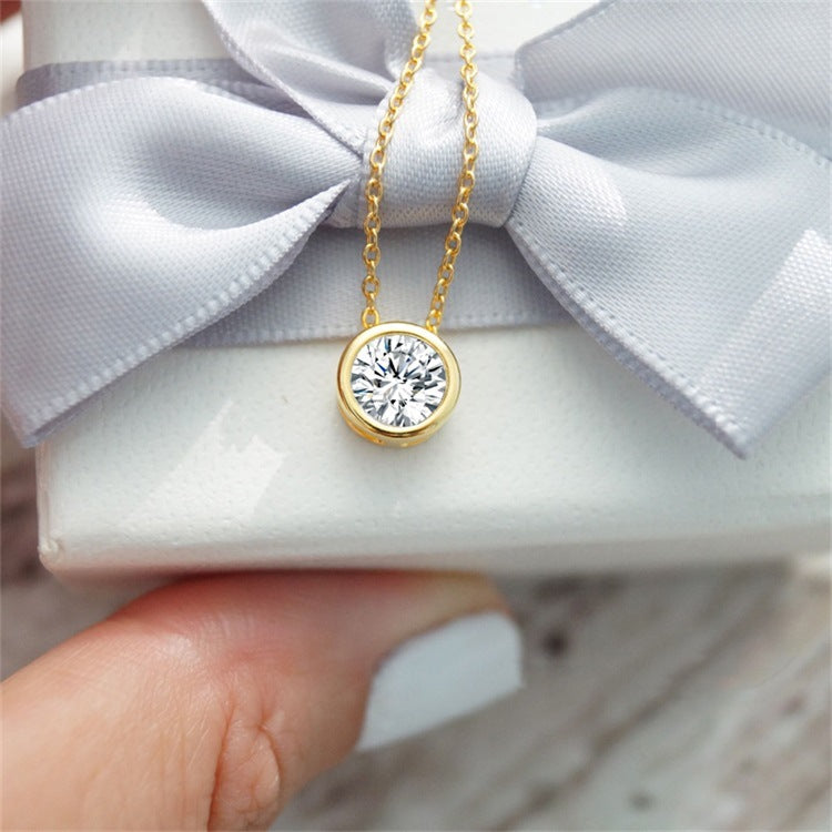 Solana Solitaire Necklace