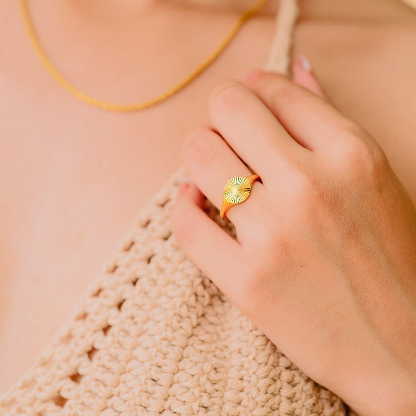 Solara Gold Ring