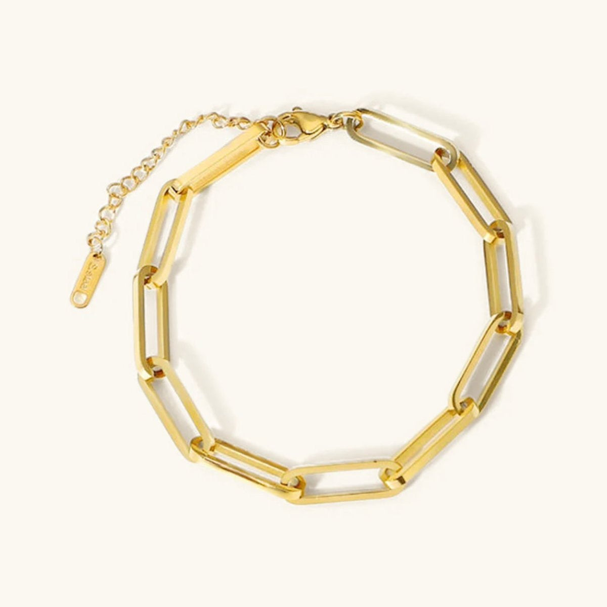 Soleil Paperclip Chain Bracelet