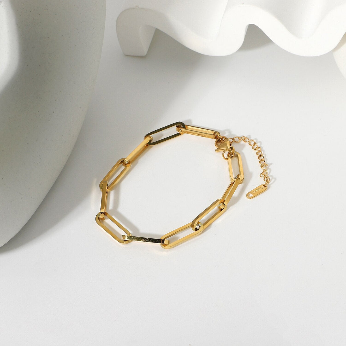 Soleil Paperclip Chain Bracelet