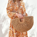 Luna-Natural-Straw Bag - VibeSoothe