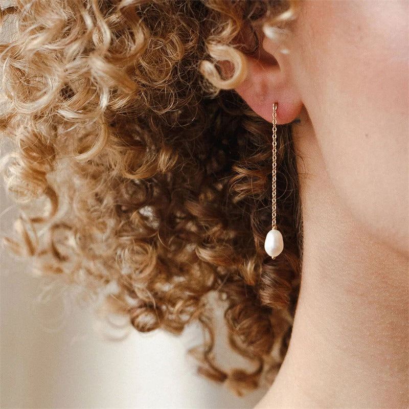 Boucles d'oreilles en perles d'eau douce Tessa