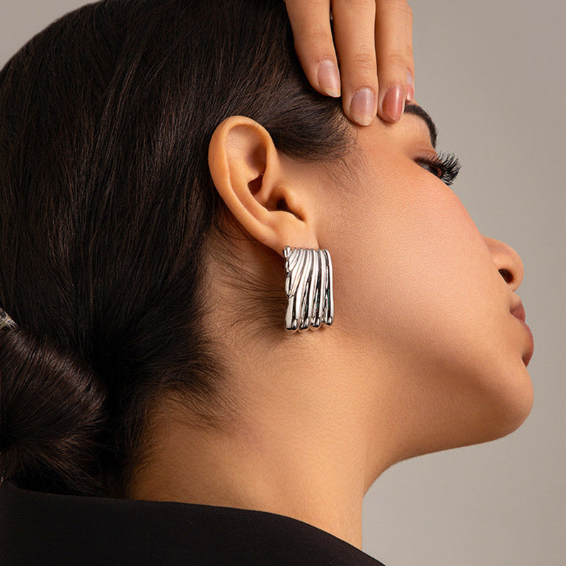 Valencia Bold - Layered Earrings