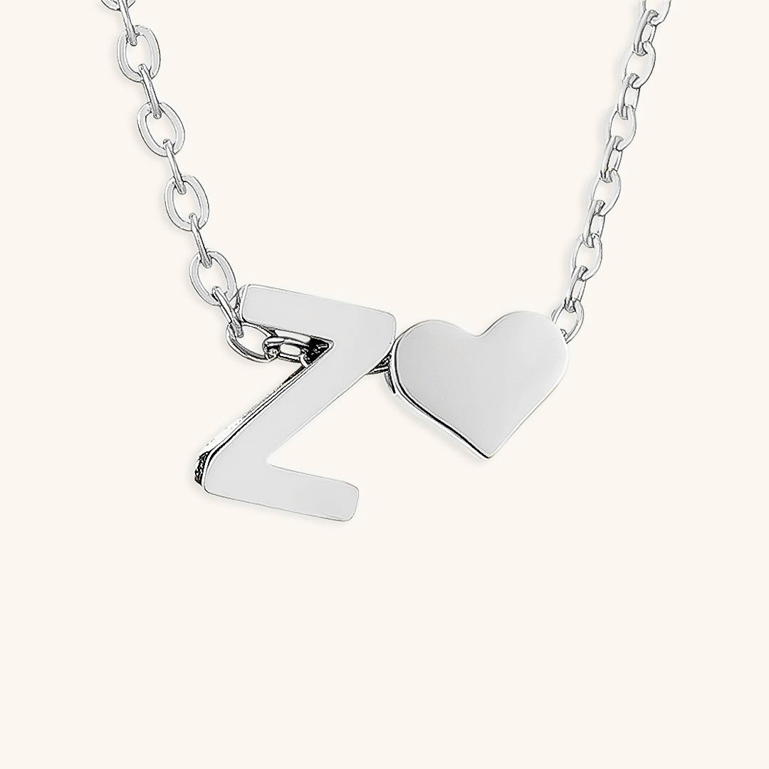 Heartfelt Initial - Gold Letter Necklace