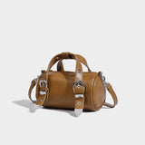 Barrel-Buckle Mini Bag - VibeSoothe