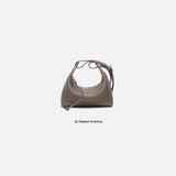 Elegant-Leather Shoulder Bag - VibeSoothe