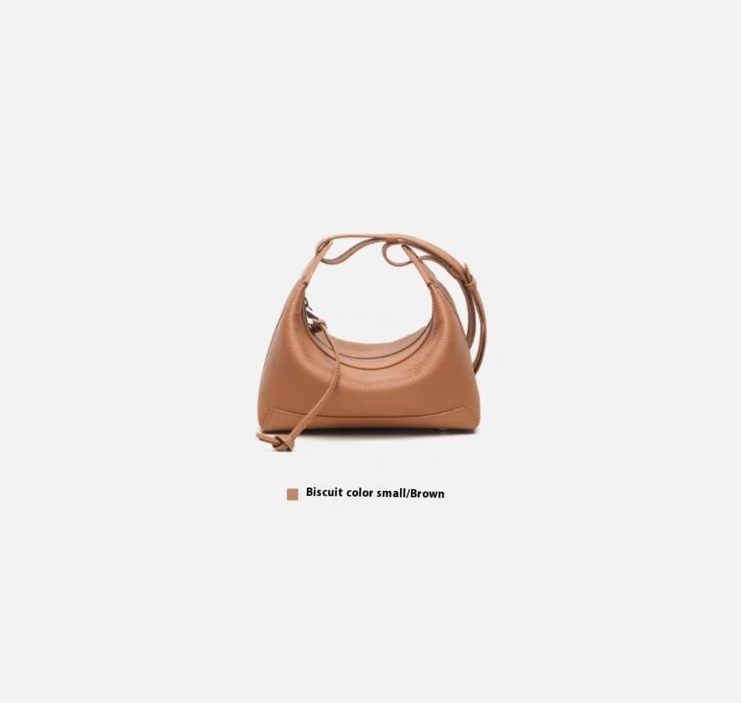 Elegant-Leather Shoulder Bag - VibeSoothe