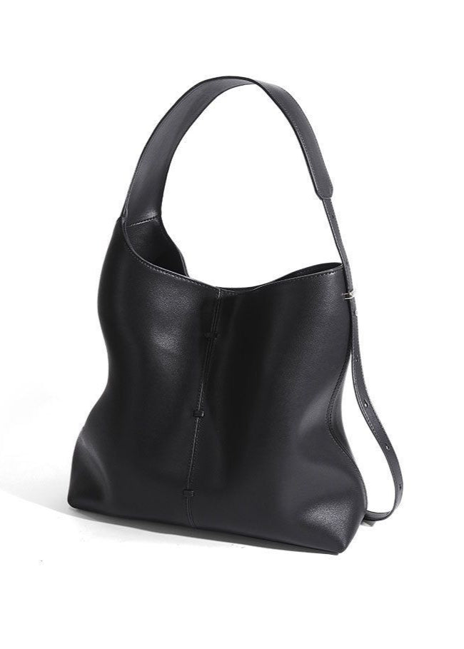 Celestia - Soft Leather Shoulder Tote Bag