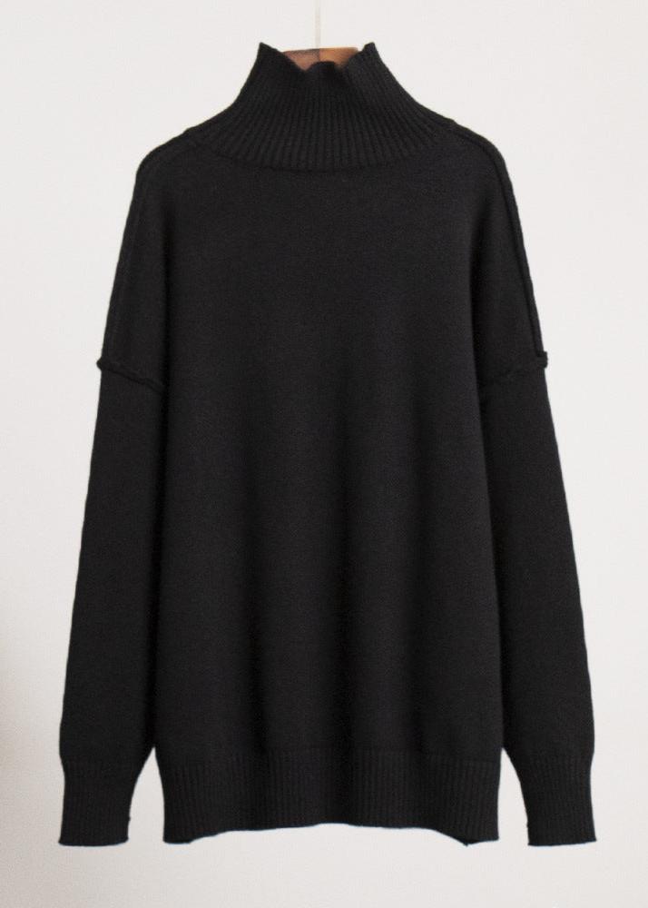 Modern Cozy Turtleneck Sweater - Timeless Comfort and Chic Design