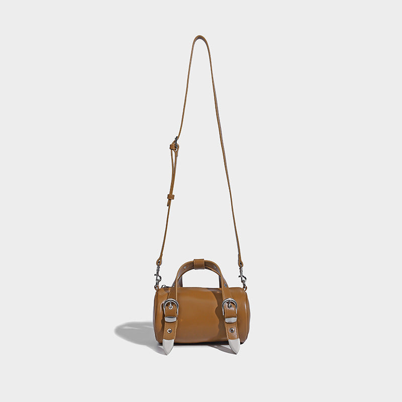 Barrel-Buckle Mini Bag - VibeSoothe