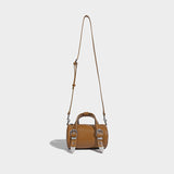 Barrel-Buckle Mini Bag - VibeSoothe