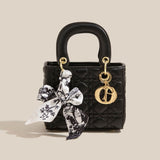 Chic-Bow Mini Handbag - VibeSoothe