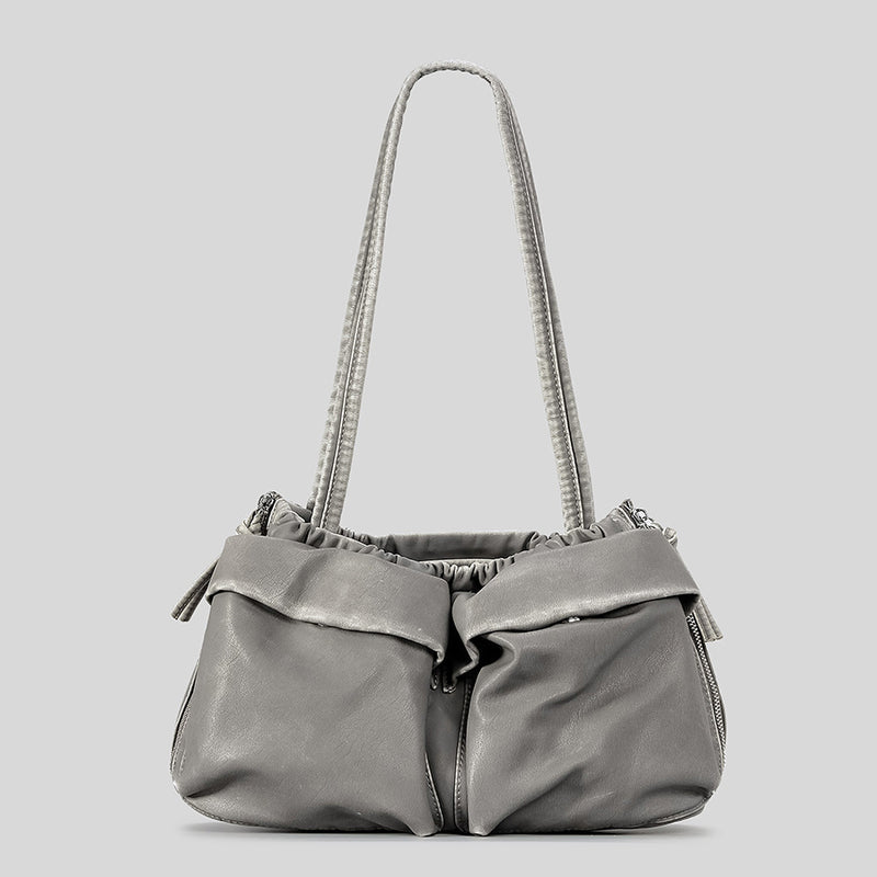 Versatile-Large-Capacity Multi-pocket Shoulder Bag