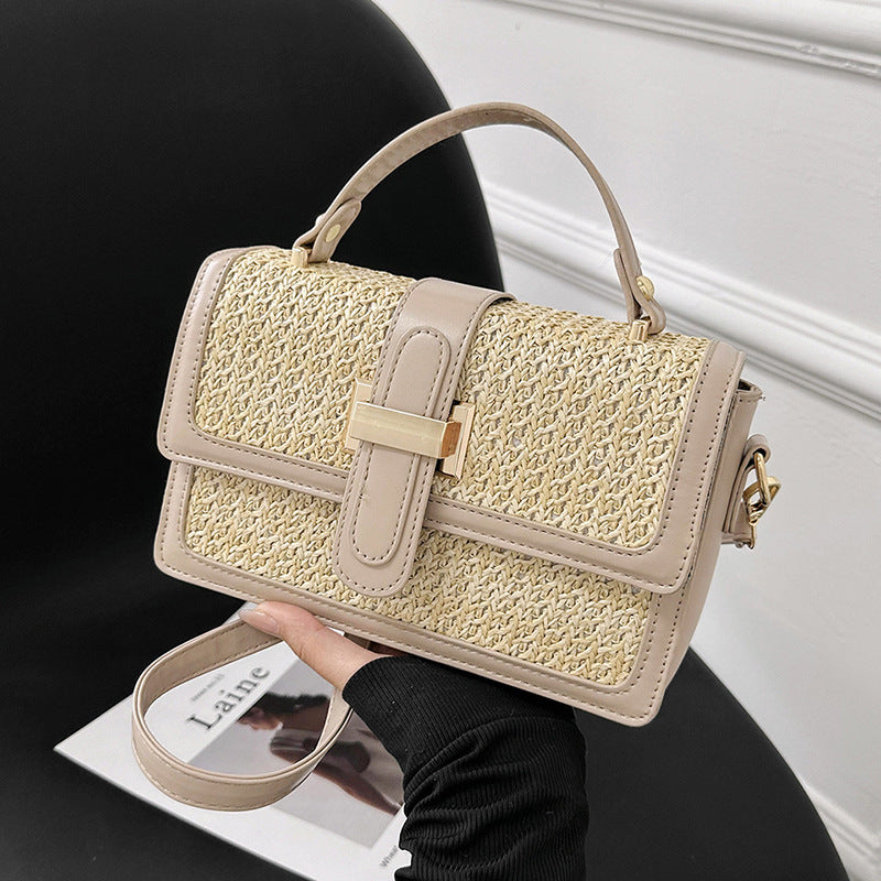 Chic-Woven Crossbody-Bag - VibeSoothe