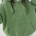  Green With Fleece Lining