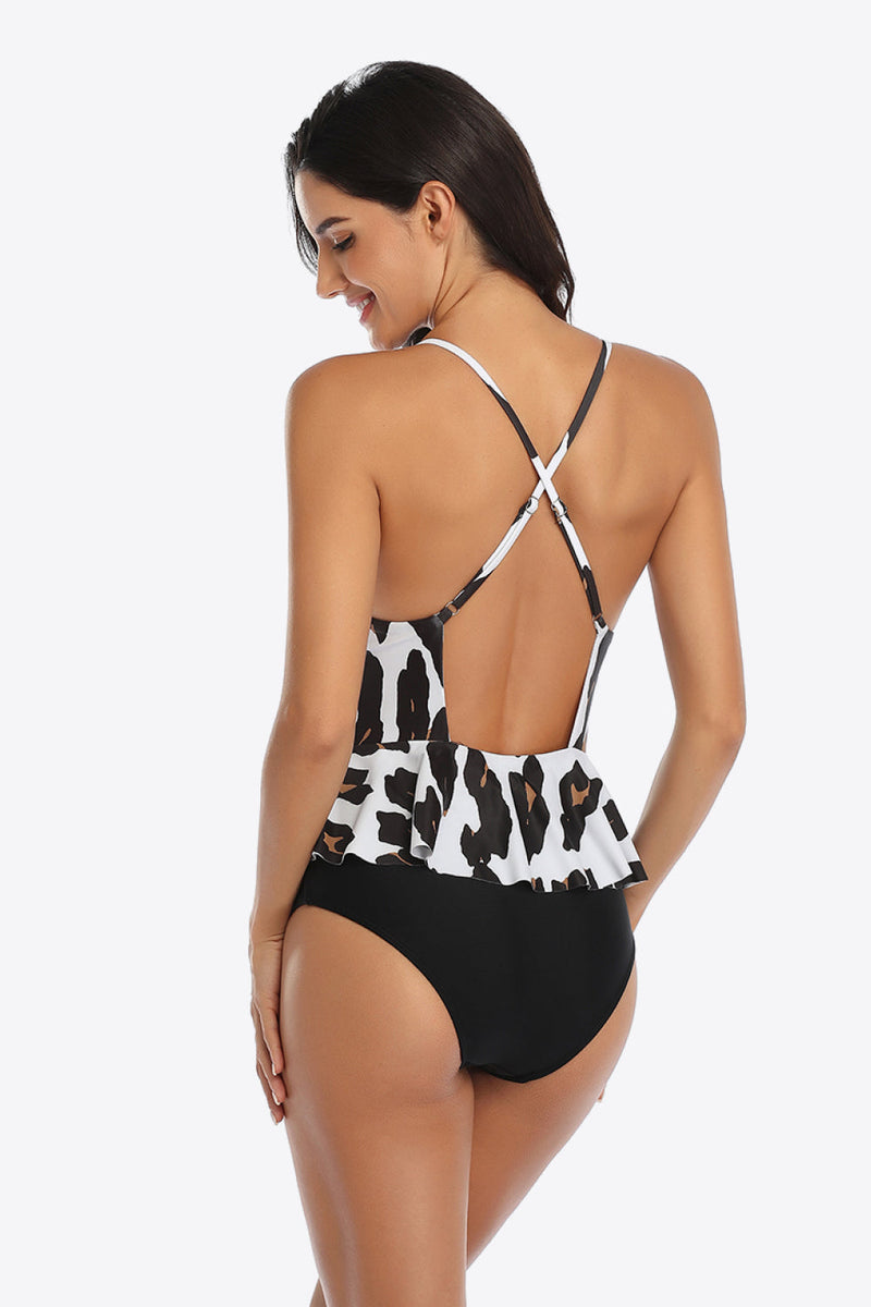 Marcella Ruffled One-Piece Swimsuit - VibeSoothe