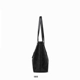 Gothic-Chic Skull Tote - VibeSoothe