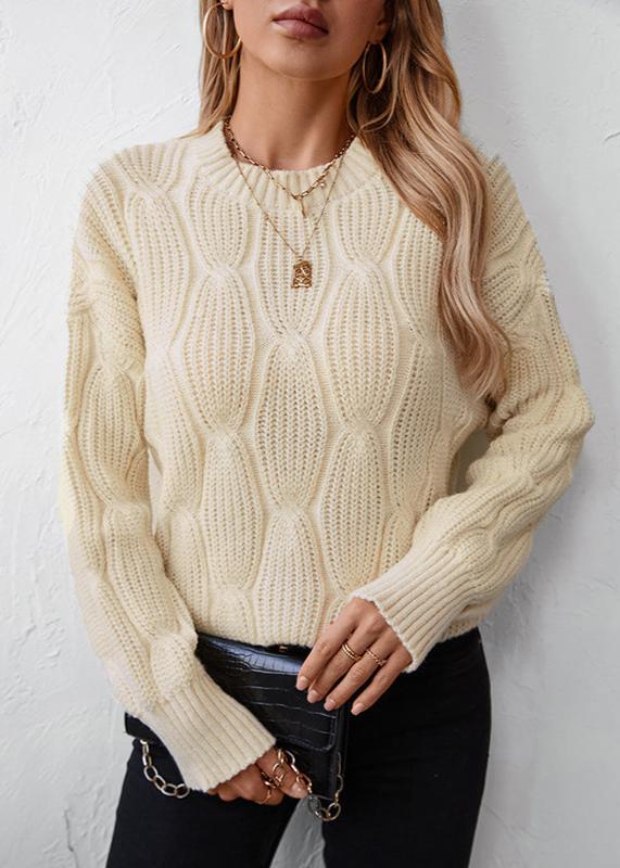 Cozy Textured Knit Pullover