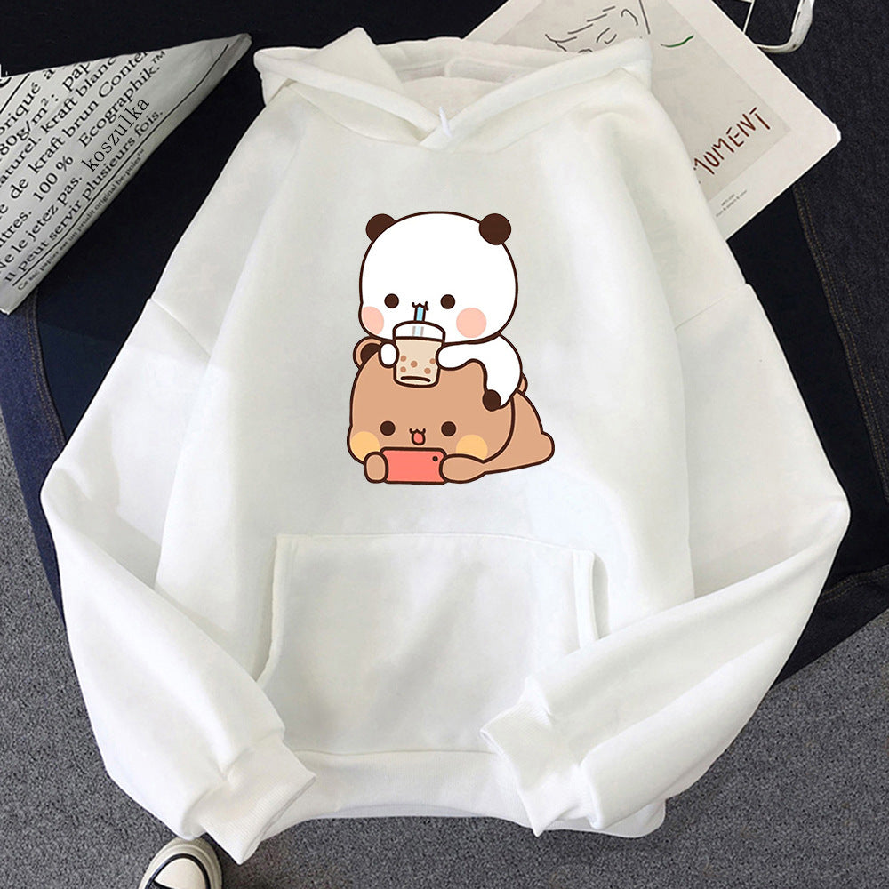 Bubu And Dudu Hoodies For Women Aesthetic Graphic Fun Kawaii - VibeSoothe