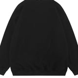 Embroidered Pullover Drop-shoulder Long-sleeve Men's Sweater Top - VibeSoothe