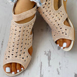 Rhinestones Summer Sandals - VibeSoothe