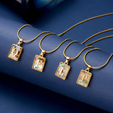 Square Luminous Necklace - VibeSoothe