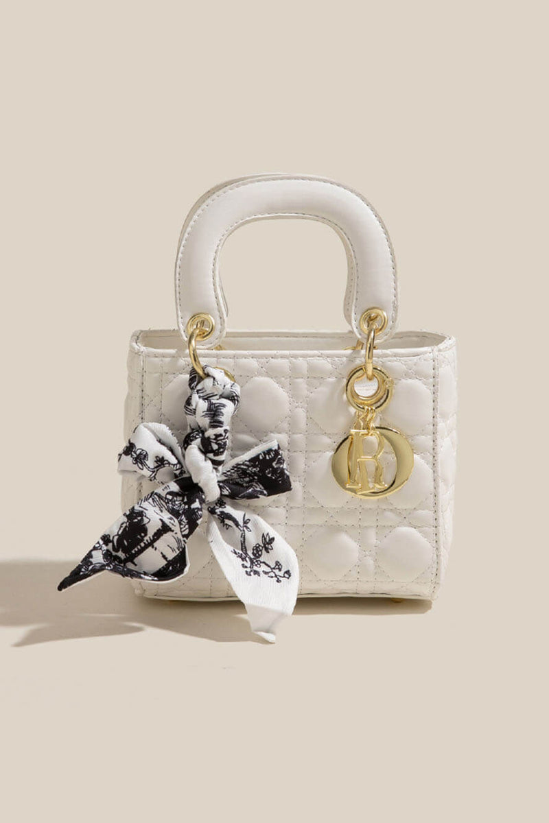 Chic-Bow Mini Handbag - VibeSoothe