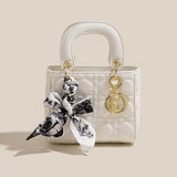 Chic-Bow Mini Handbag - VibeSoothe