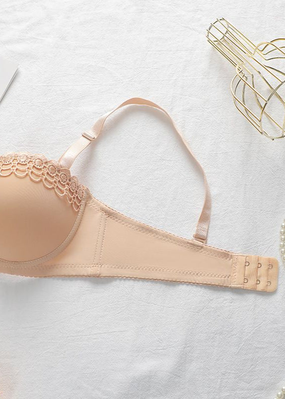Clara Nude Lace Lingerie Set – Padded Underwire Bra and Panty