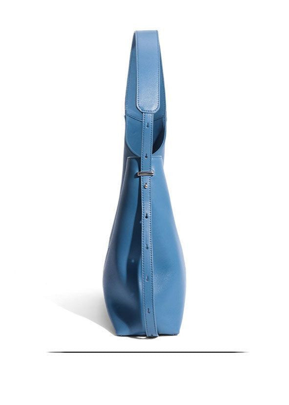 Celestia - Soft Leather Shoulder Tote Bag