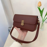 Elegant-Touch Crossbody Shoulder Bag - VibeSoothe