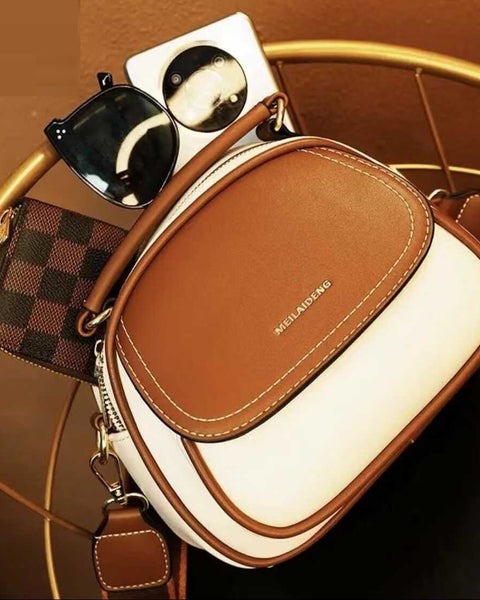 Two-Tone Harmony Satchel