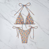 Liliana Lace-up Bikini Set - VibeSoothe