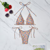 Liliana Lace-up Bikini Set - VibeSoothe