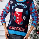  Blue Christmas Sweater