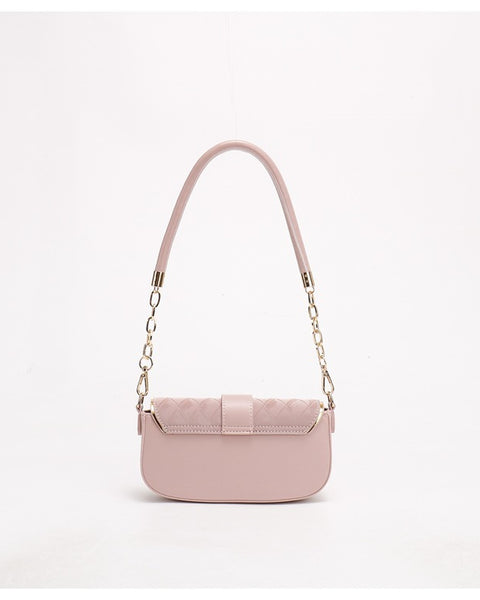 Quilted-Elegance Shoulder Bag