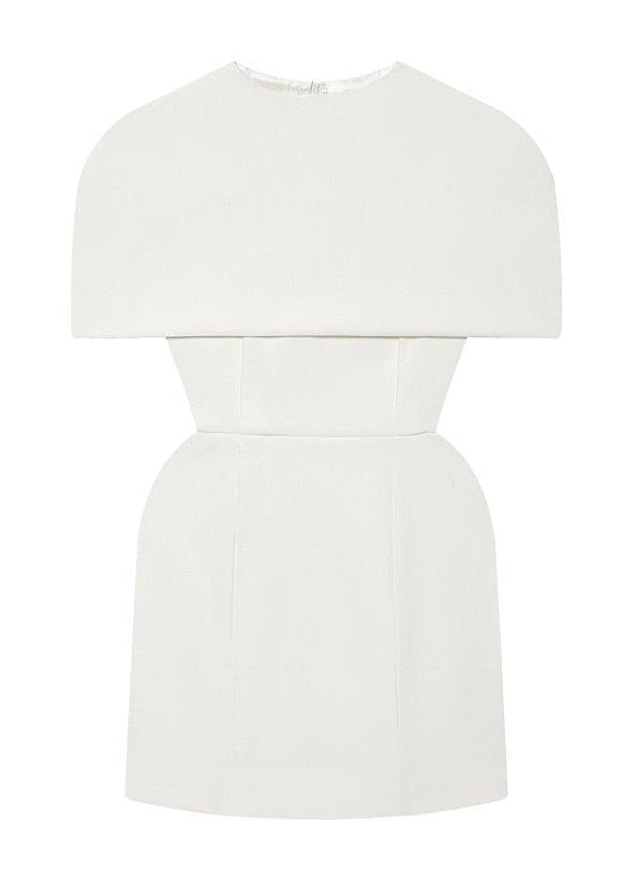 Monroe Convertible Cape Mini Dress