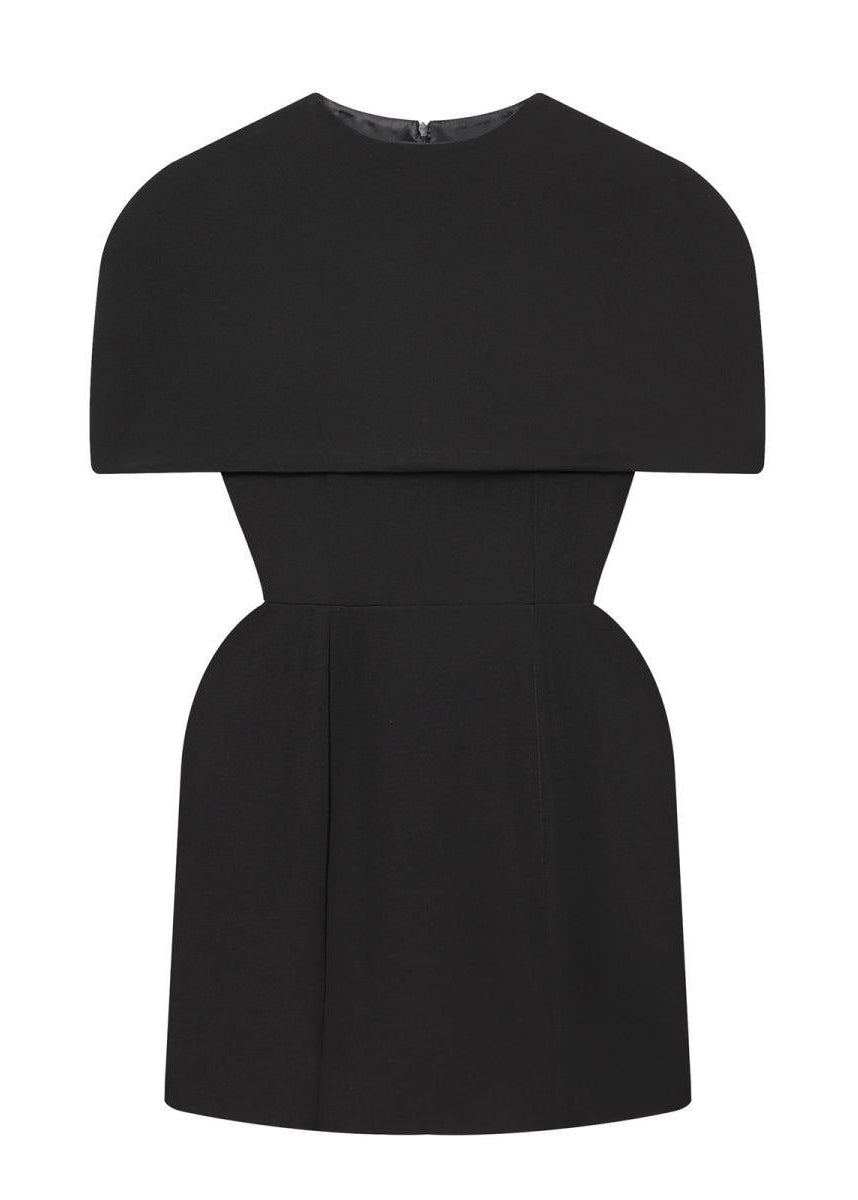 Monroe Convertible Cape Mini Dress