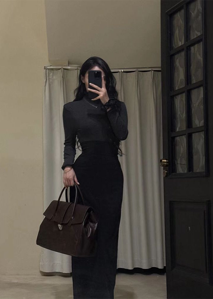 Brielle Luxe Structured Leather Tote Bag