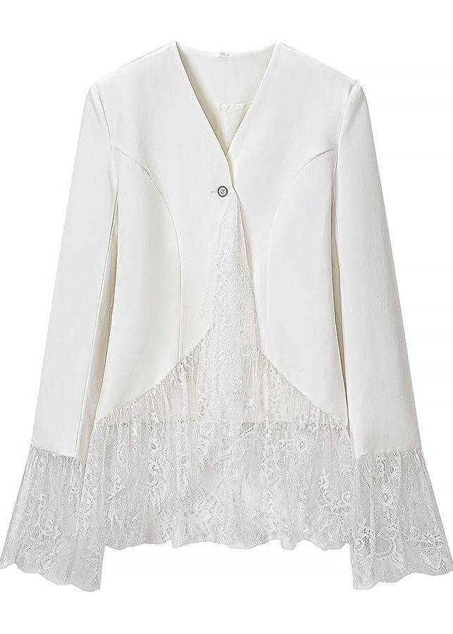 Celestine Lace Blazer & Sheer Flare Pants Set