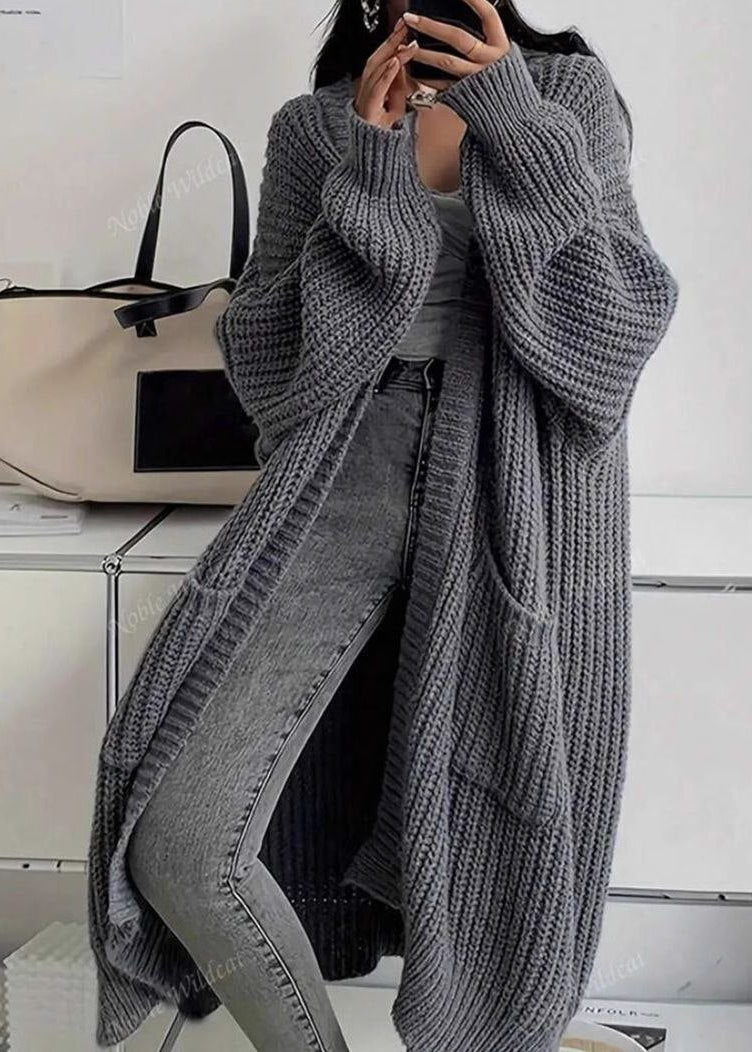 Rowan Oversized Chunky Knit Long Cardigan