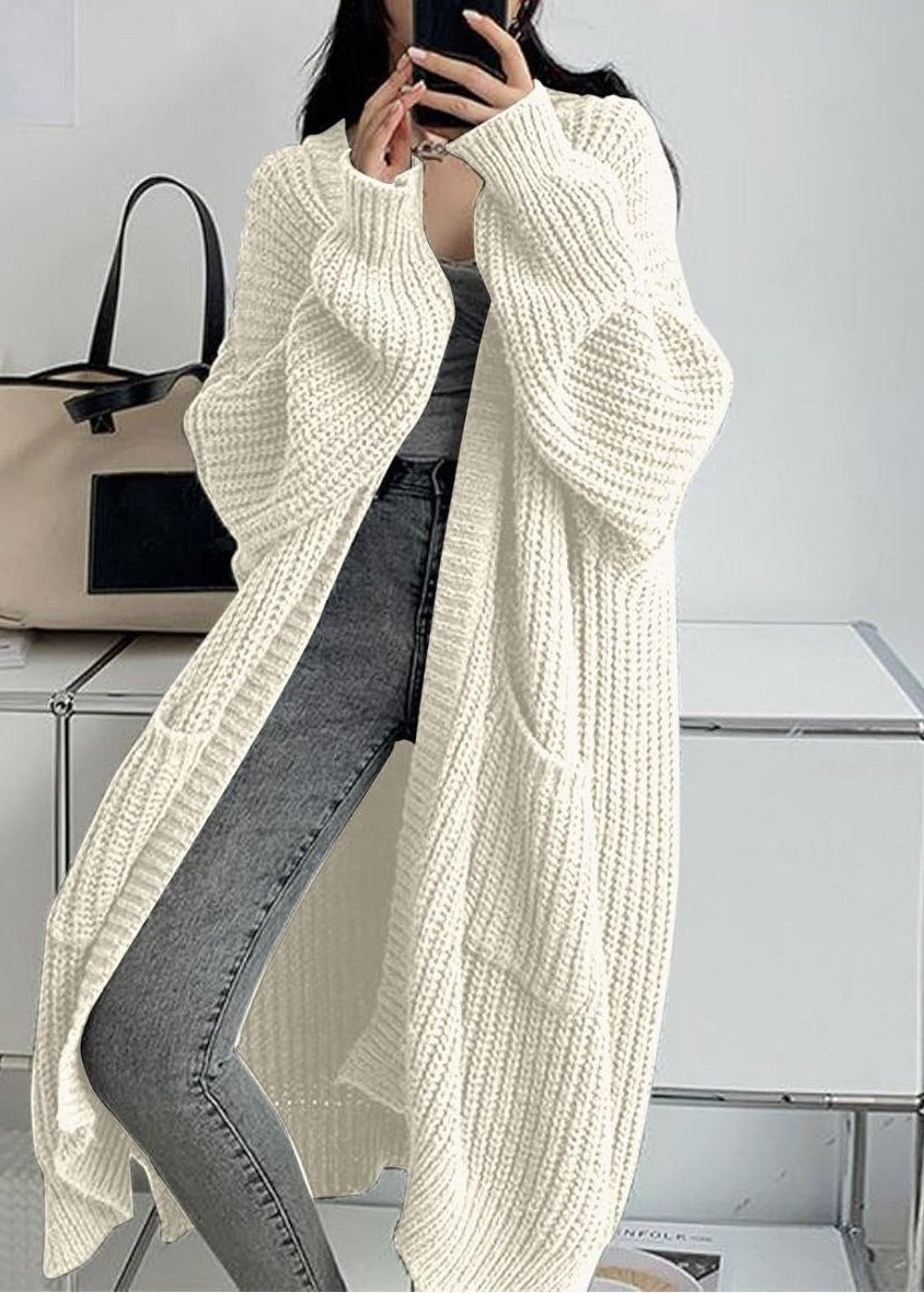 Rowan Oversized Chunky Knit Long Cardigan