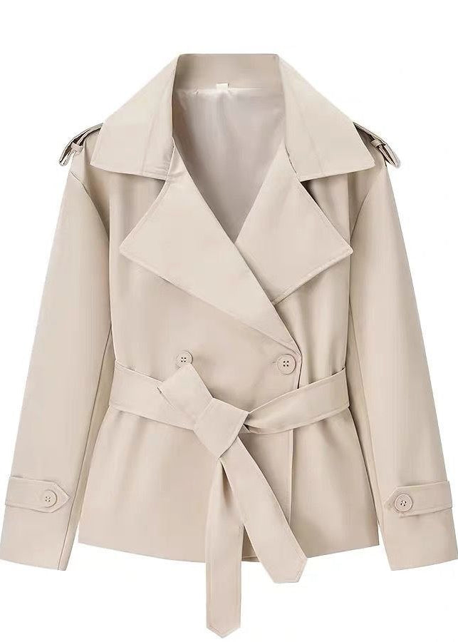 Sienna Belted Short Trench Jacket