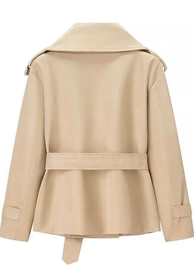 Sienna Belted Short Trench Jacket