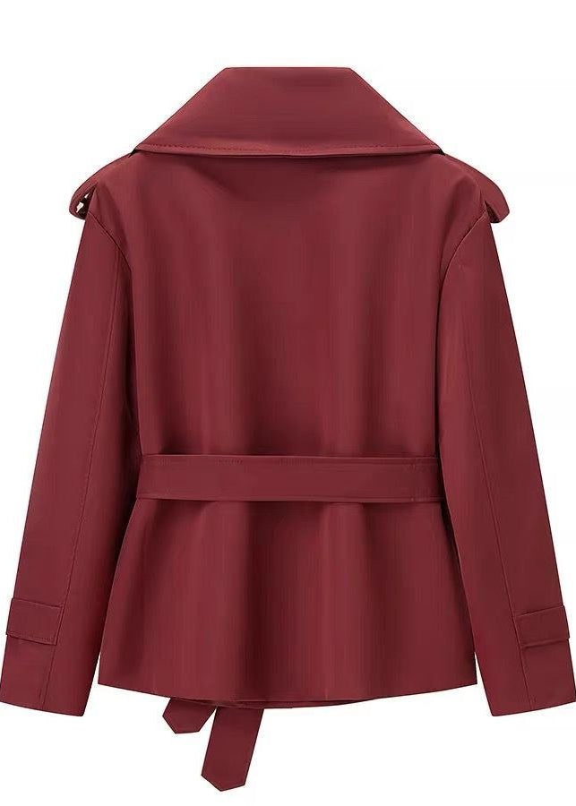 Sienna Belted Short Trench Jacket