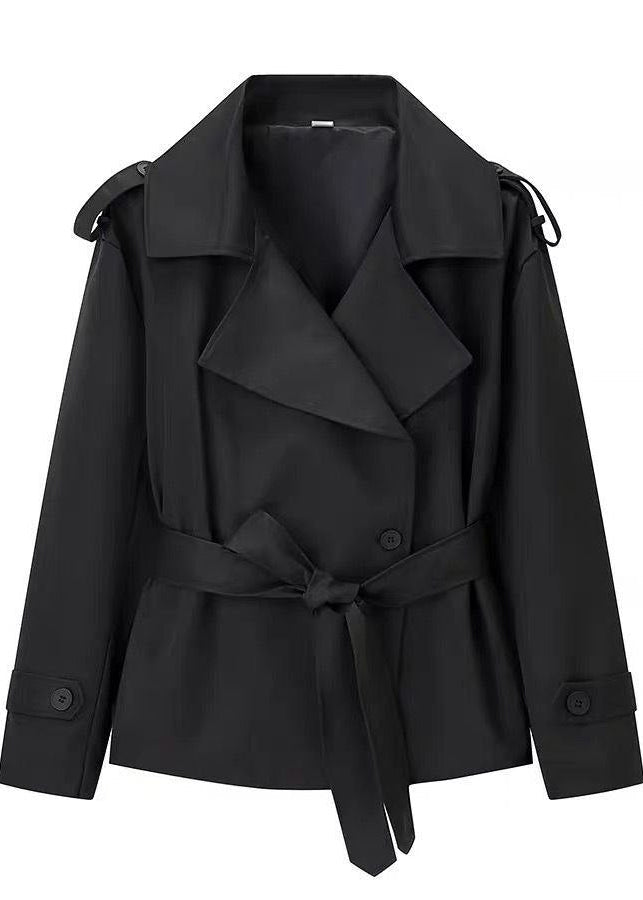 Sienna Belted Short Trench Jacket