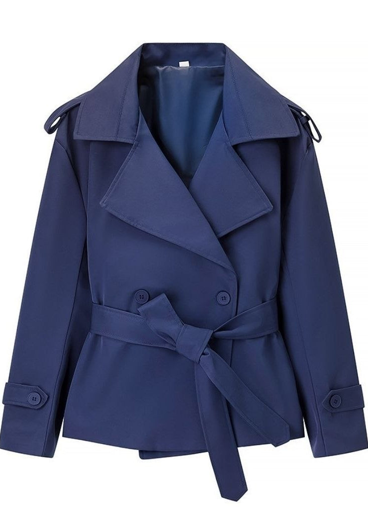 Sienna Belted Short Trench Jacket