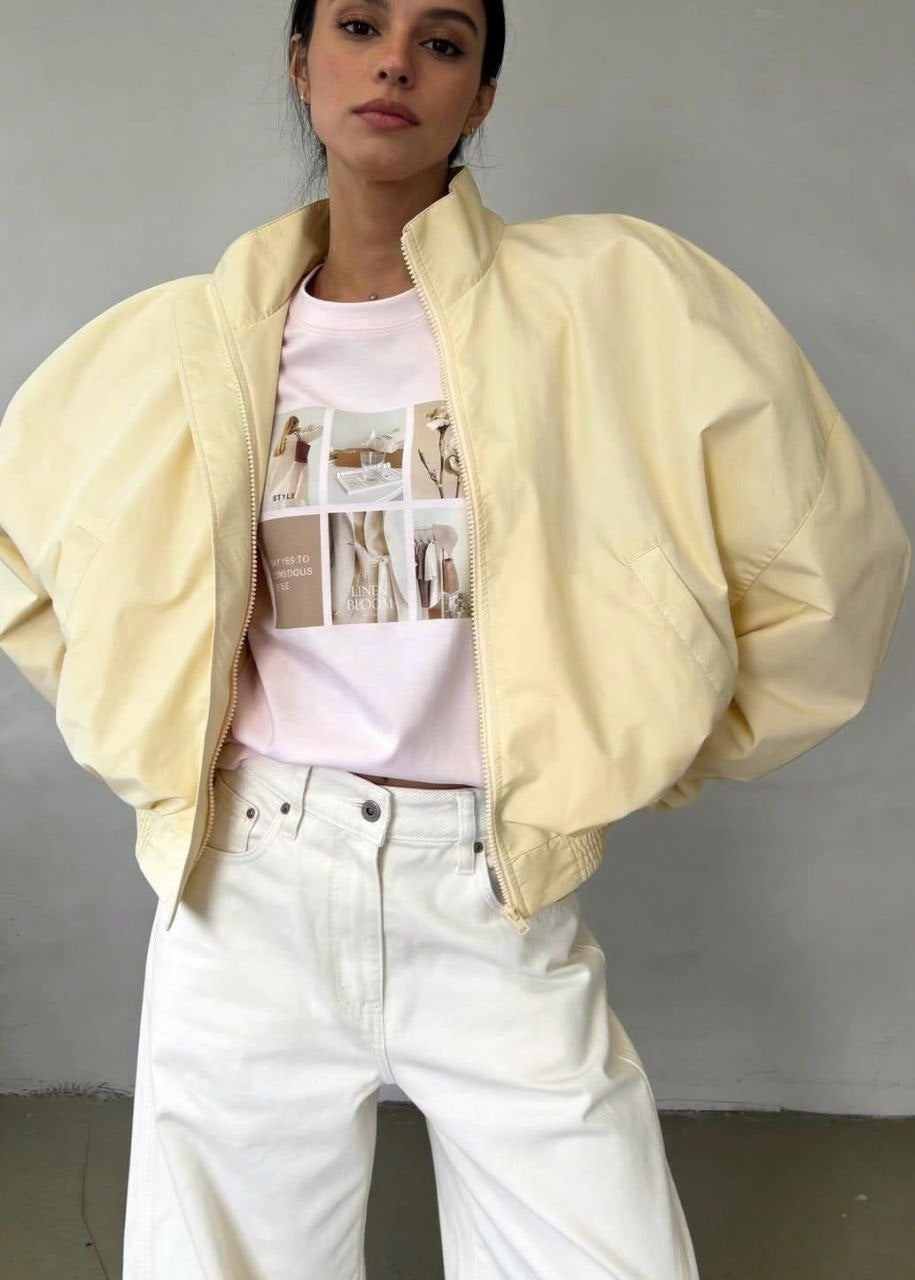 Malibu Oversized Cropped Windbreaker Jacket